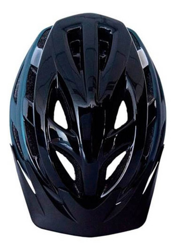 Imagem 3 de 3 de Capacete Ciclismo Asw Fun Preto Com Led Traseiro