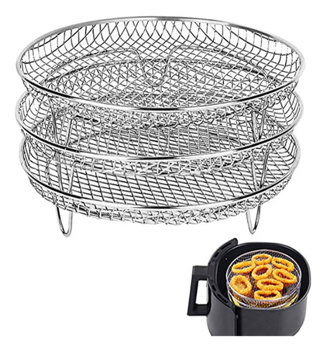 Nova Rack De Fritadeira De Ar De Aço Rack De Desidratação