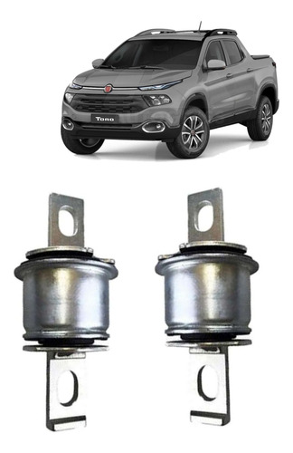 Par Bucha Facão Traseiro Sampel Fiat Toro 16/20