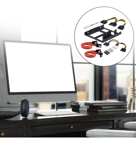 Kit De Soportes De Montaje Metálicos, Adaptador De Disco Dur