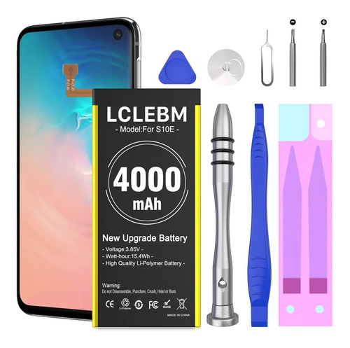 Bateria Galaxy S10e 4000 Mah 0 Ciclo Mayor Capacidad Kit