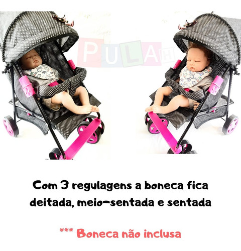 Carrinho De Bebe Milano Para Boneca Reborn Alive Soft Linda Pulah Carrinho De Bebe Milano Para Boneca Reborn Alive Soft Linda Pulah
