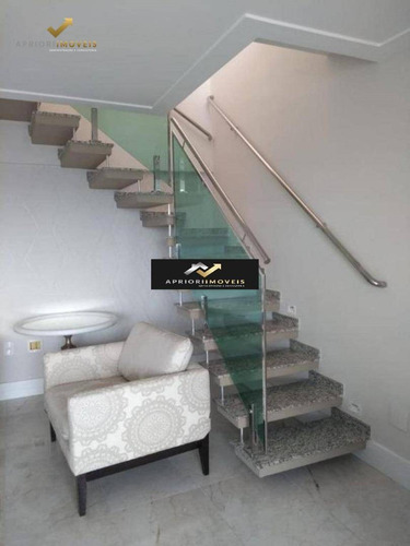 Cobertura Com 3 Dormitórios À Venda, 162 M² Por R$ 1.198.000 - Bangu - Santo André/sp - Co0201