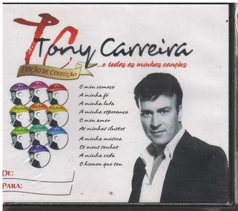 Cd - Tony Carreira / E Todas As Minhas Cancios 10 Cd
