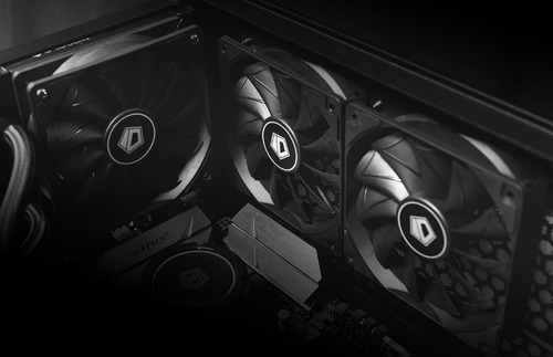 Imagen 7 de 8 de Cooler 120mm Id-cooling Xf-12025-sd 1800rpm Pwm 75 Cfm !