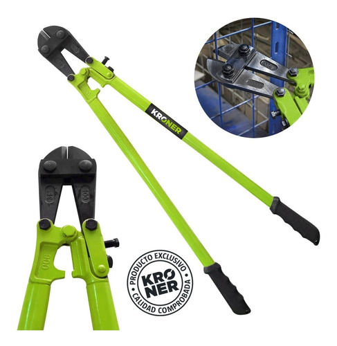 Imagen 1 de 3 de Tijera Corta Pernos Kroner 36' Profesional - 14 Mm De Corte