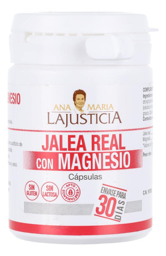 Anamarialajusticia Royal Jelly With Magnesio 60capsulas