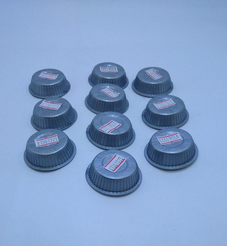 Imagem 3 de 4 de Botao Helice S/porca Vent.vt30/40 Prata Mondial(kit 10 Unds)