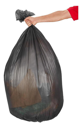 Bolsas Económicas Para Basura - Negras, 227l - 200/paq