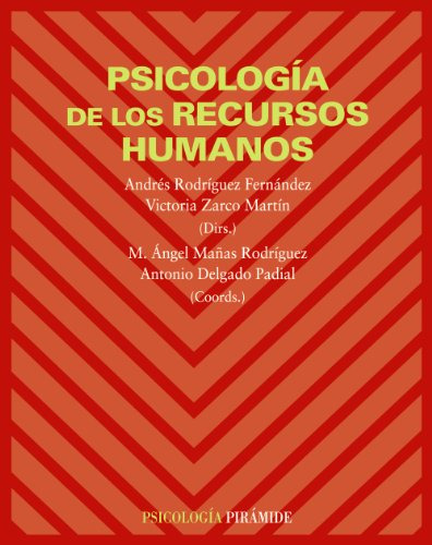 Libro Psicología De Los Recursos Humanos De Vvaa Piramide