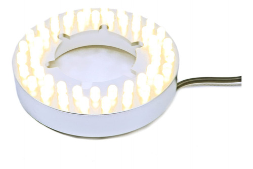 Lampara Anillo Fuente Paisaje 48 Led Color Blanco