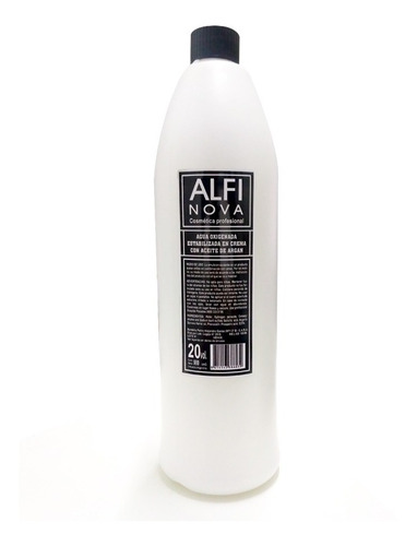 Agua Oxigenada Alfi Nova 1 Lt 20vol Coloracion Cabello Pelo