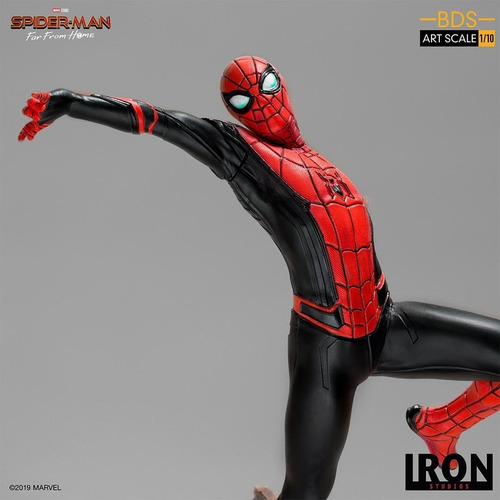 Imagen 5 de 10 de Figura Iron Studios Spiderman Far From Home Bds Art S. 1/10