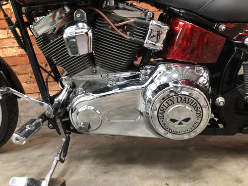 Linda Fxst Baixíssima Km Customizada Escapes Vance&hines Sku