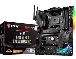 Board Tarjeta Madre Msi B450 Gaming Pro Carbon Max Wifi -new