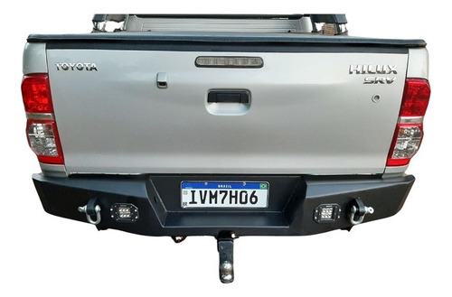 Kit Parachoques+peito De Aço Hilux 12/15 (cabine/s/d)