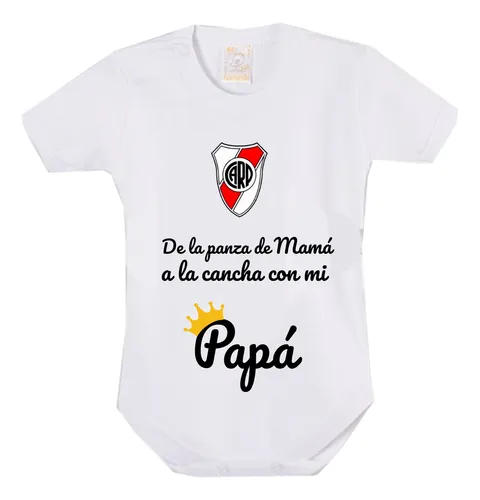 Body 100% Algodón River Papa Abuelo Padrino Anuncio Embarazo