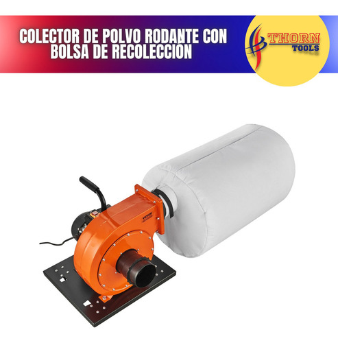 Colector De Polvo Rodante Con Bolsa De Recolección