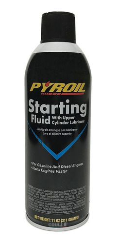 Arranca Motores Valvoline Pyroil Starting Fluid - 5 Unidades