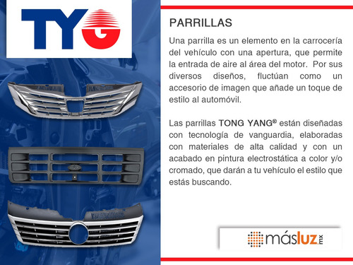 Parrilla Filo Crom Audi A4 02/04 Tong Yang