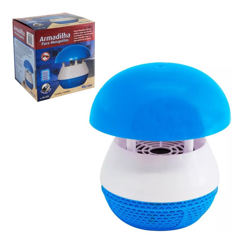 Kit 2 Armadilha Mata Mosquito Pernilongo Abajur Lampada Led