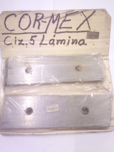 Cuchillas P/cizallas 2 Pzas Corta Lamysol Mod 5 Mca Cormex