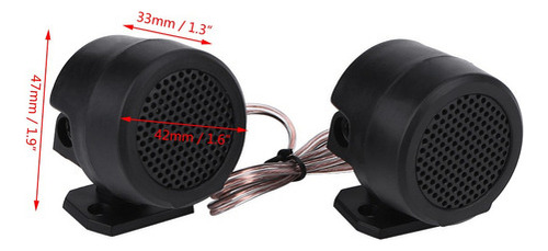 Alto-falante Tweeter Superpotente Para Carro 12v 500w
