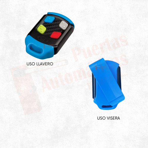 Control Centurion Nova Portones Electricos Color Azul