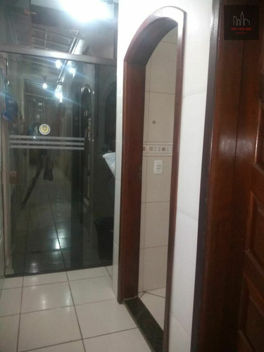 Imagem 25 de 30 de Casa À Venda Com 3 Dormitórios, Sendo 1 Suíte No Jardim Santo André Próximo Ao Terminal Vila Luzita - Tc1628