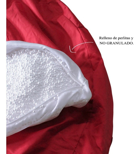 Imagen 9 de 10 de Pouf Cojin Gigante 140x180 Cms Solo Usamos Perlas!