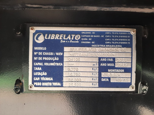 Carreta 9 Eixos Librelato