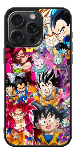 Funda Dragon Ball Daima Goku Vegeta Super Saiyan 4 Anime Negro Samsung Galaxy S23 Plus