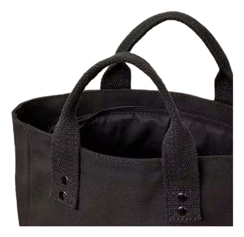 Bolso De Mano De Lona Para Mujer, Bolso De Mano Con