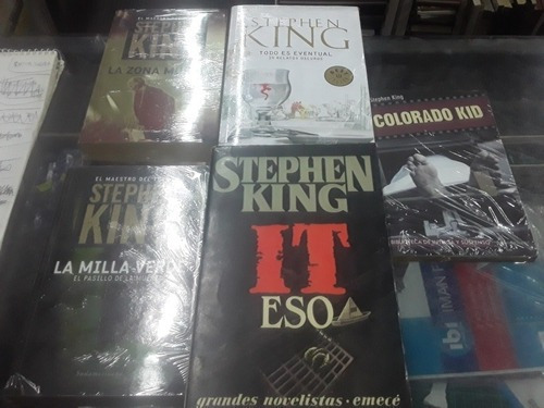 Stephen King - Lote X 6 Libros - It Milla Verde Zona Muerta 