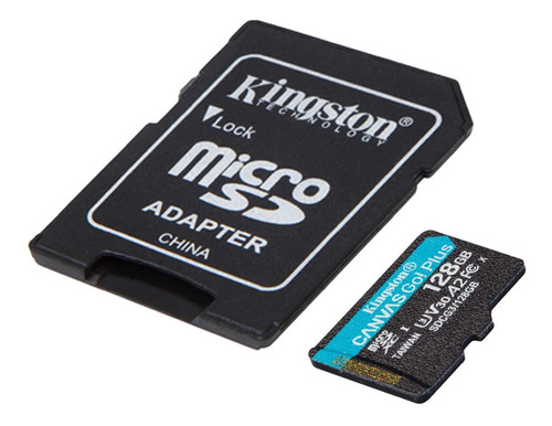 Memoria Micro Sd Xc Kingston Canvas Go Plus 128gb 170mb/s