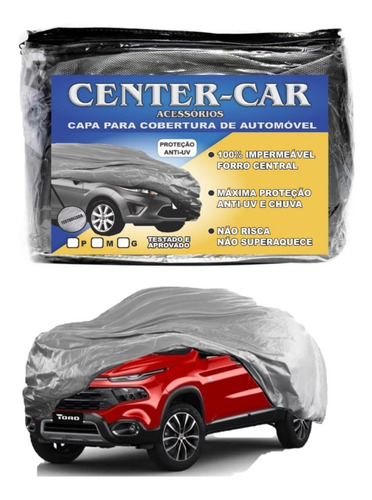 Imagem 7 de 12 de Capa Para Carro Impermeável Proteção Uv Sol Chuva Tamanho Gg