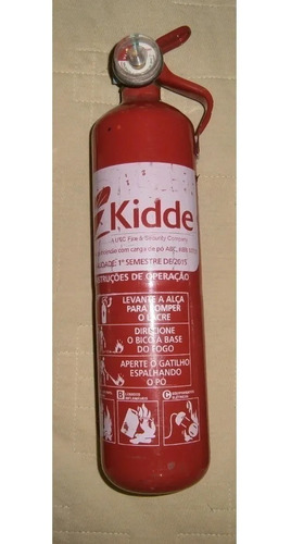 Suporte Para Extintor Automotivo 1kg Fino Comprido (Usado)