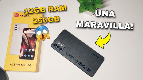 Telefono Celular 5g Dual Sim A13 Pro Max 12 Gb + 256 Gb Liberado Desbloqueado Doble Chip (Usado)