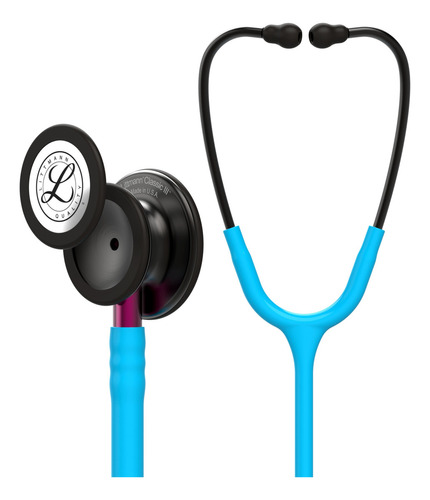 Fonendoscopio 3m Littmann Classic Iii Edición Turquesa Smoke