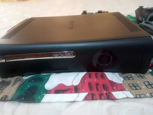 Xbox 360 Elite 250gb Negro, Chip 3.0 En Combo.