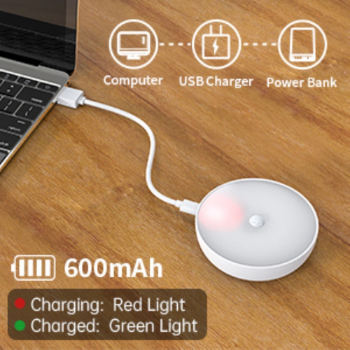 Lamparas Lightbiz Led, On-off-auto, Sensor De Movimiento, 6