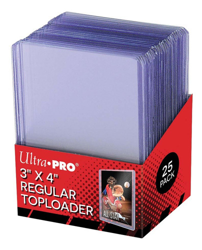 Holder De Tarjetas 3 X 4 Para Coleccionistas 2 Unidades
