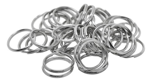 50 Piezas De Hierro En Llavero Resultados Anillos Partidos