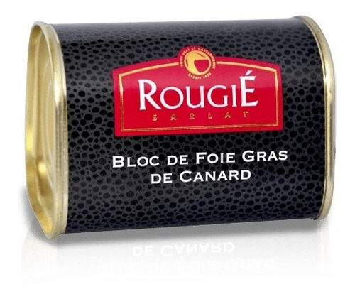 Bloc Foie Gras De Canard Rougie 145g Lata Francia