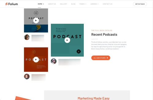 Plantilla Template Web Completa Portafolio Joomla Quickstart