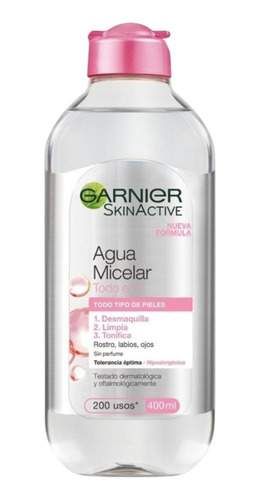 Agua Micelar Skin Active Rosas Garnier