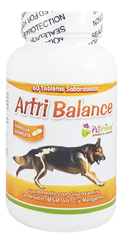 Artri Balance Suplemento Articular Perros Y Gatos 60 Tabs