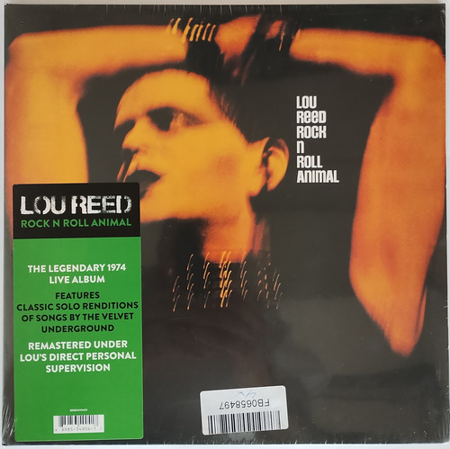 Lp - Lou Reed - Rock N Roll Animal - Gatefold - Imp. Lacrado