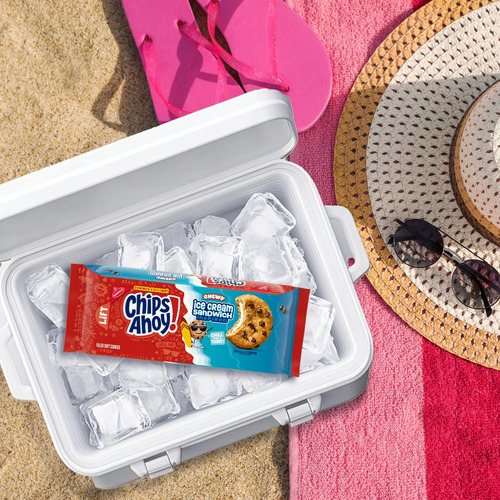 Galletas Chips Ahoy! Chips Chocolate C/ Relleno Sabor Helado