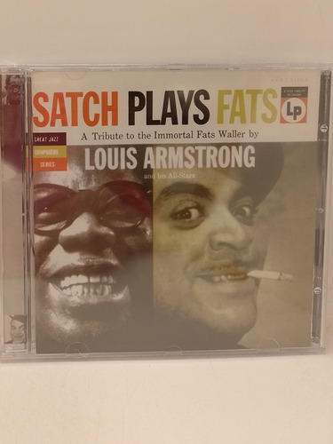 Louis Armstrong Satch Plays Fat Cd Nuevo 
